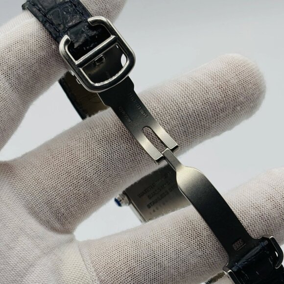 Vintage Cartier Tank Americaine (dark navy strap) main image 9